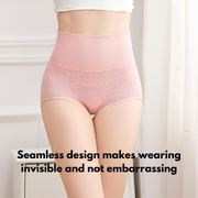Womens High waisted Tummy Tucking Seamless Underwear (Pack of 6)