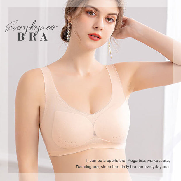 Breathable -Thin Ice Silk Seamles Bra