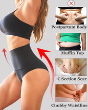 SculptFit Tummy Shaper Panties 6-Pack