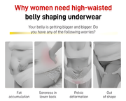 Womens High waisted Tummy Tucking Seamless Underwear (Pack of 6)