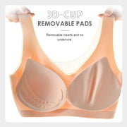 Breathable -Thin Ice Silk Seamles Bra