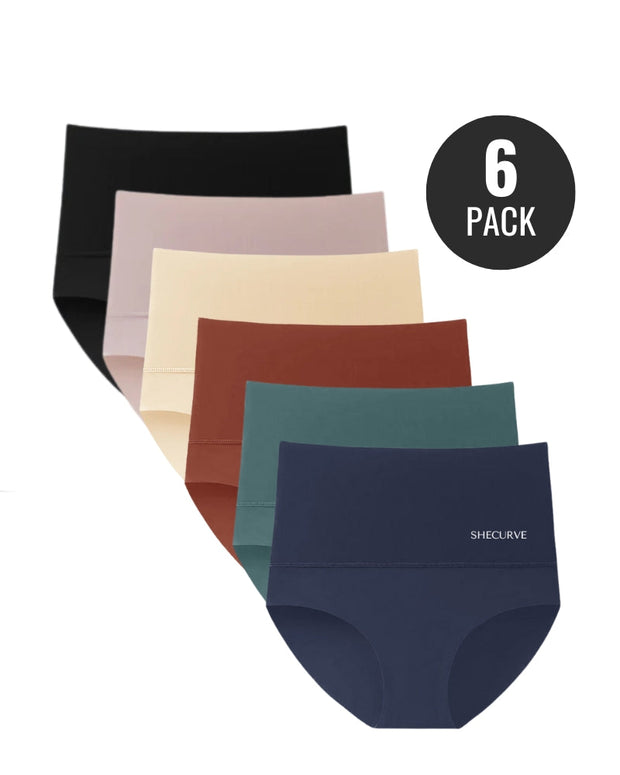 SculptFit Tummy Shaper Panties 6-Pack
