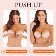 Women Silicone Padded Bra