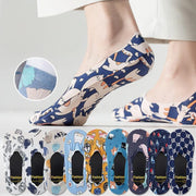 HappyStride Character-Print No-Show Socks
