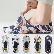 HappyStride Character-Print No-Show Socks