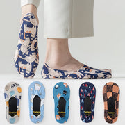 HappyStride Character-Print No-Show Socks