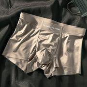 Mulberry Silk Antimicrobial Men's Boxer Briefs