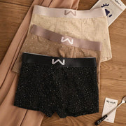 Men's Soft Breathable Boxer Briefs - Pack of 4