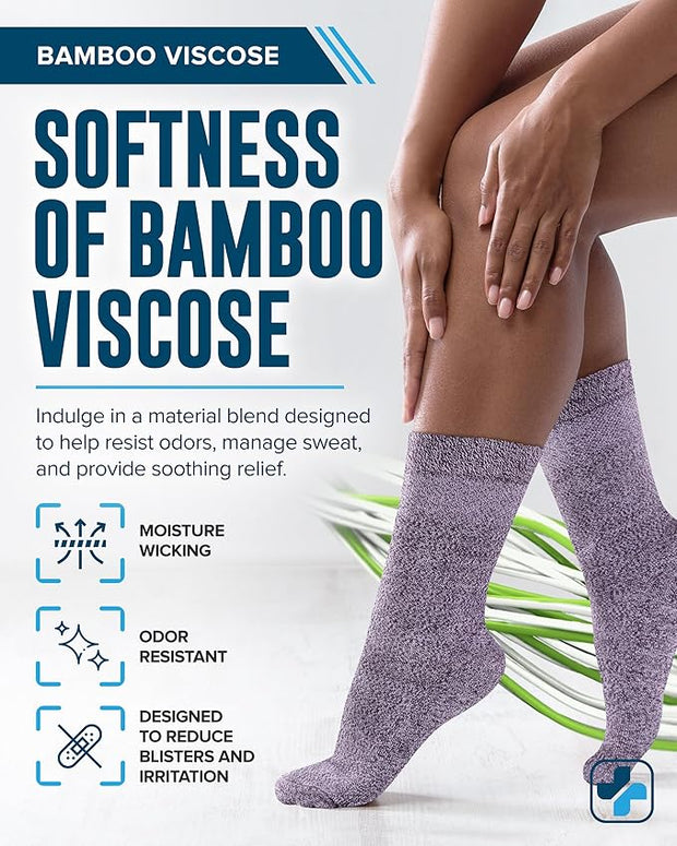 SoftStep™ - Bamboo Fiber Socks (Buy 1, Get 1 Free! 🌱)